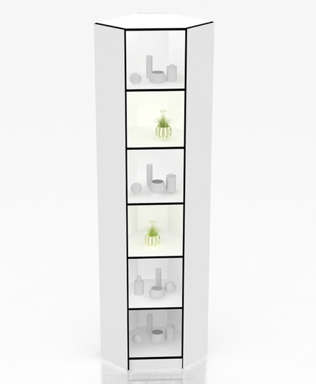 Стеллаж угловой внутренний СТ-213