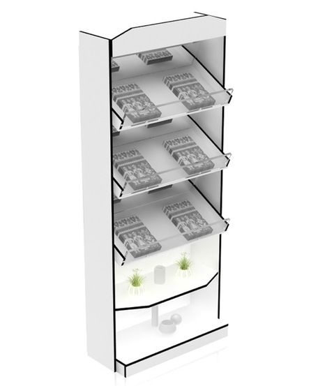 Стеллаж с наклонными полками Ст-111