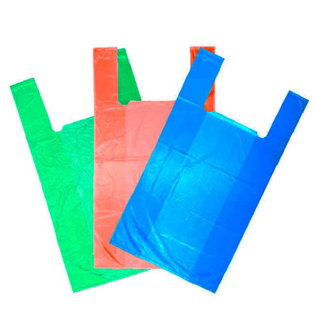 Пакет ПЭ типа "майка" Цветная 24х44см (8) 200шт