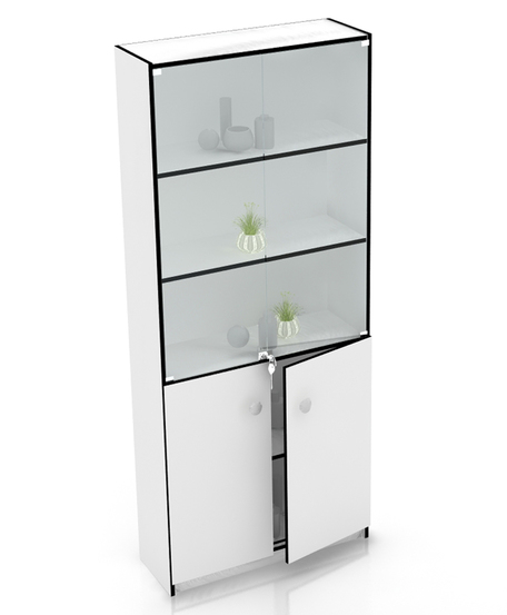 Стеллаж со стеклом СТ-15