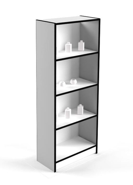 Стеллаж открытый низкий глубиной 30 см Ст-29