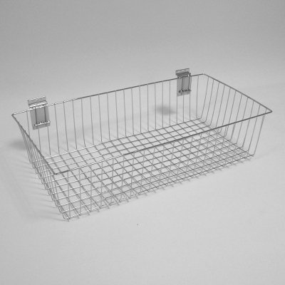 Хром.корзина на решетку L=585mm B=300mm H=125mm Р6012